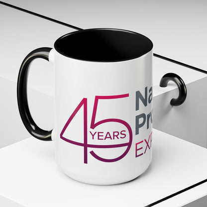 45th Anniversary 15oz Accent Coffee Mug