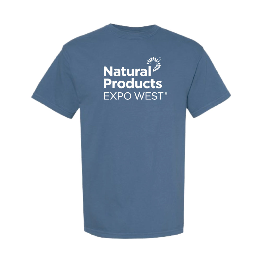 Expo West - Unisex Garment Wash Navy Tee
