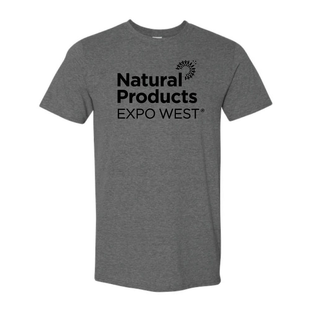 Expo West - Unisex Heather Charcoal Tee